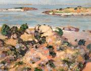 konrad magi Shore of Saaremaa France oil painting artist